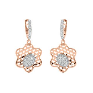 Harald Round Diamond Earrings